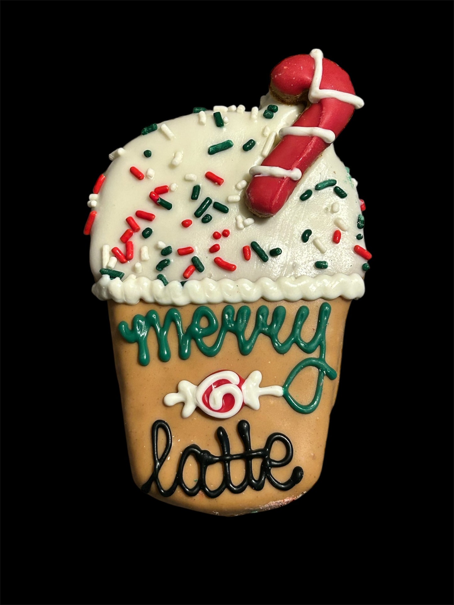 B4-Merry Latte Dog treat