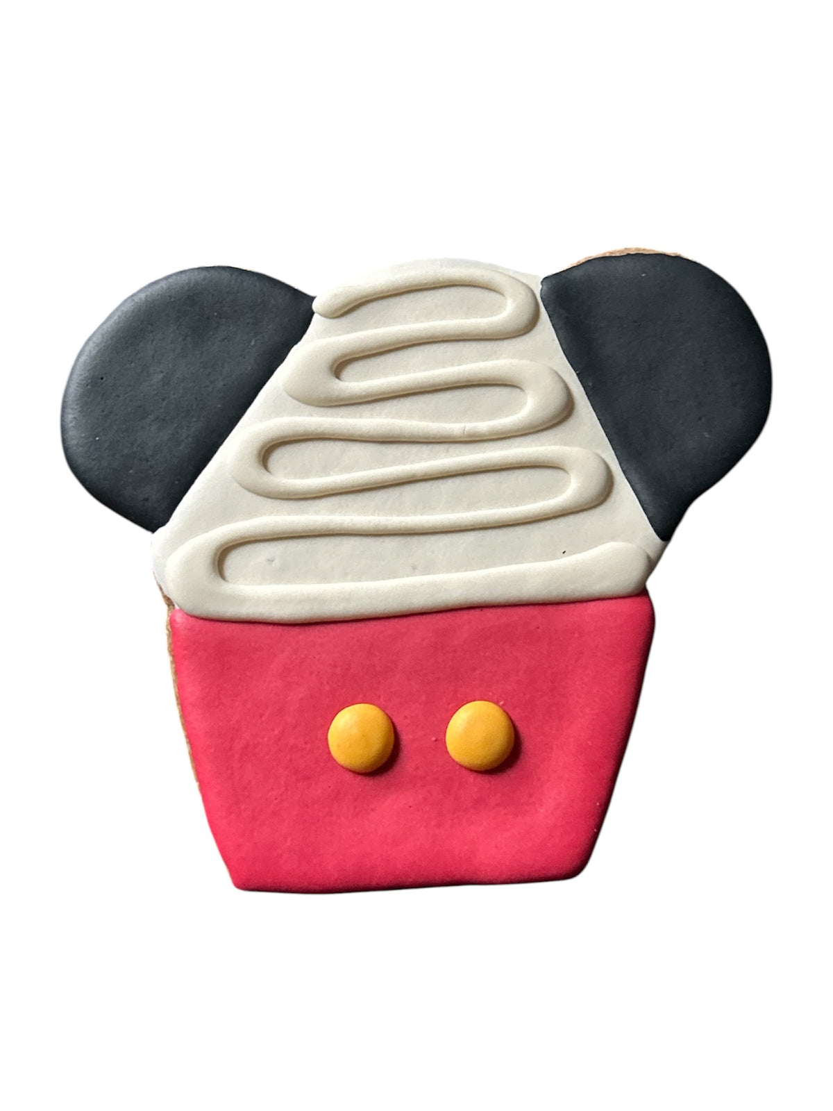B4-Mickey cupcake Dog Treat