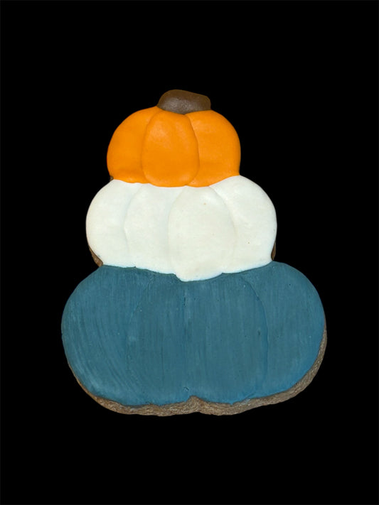 B2-Stacked Pumpkins Dog Treat